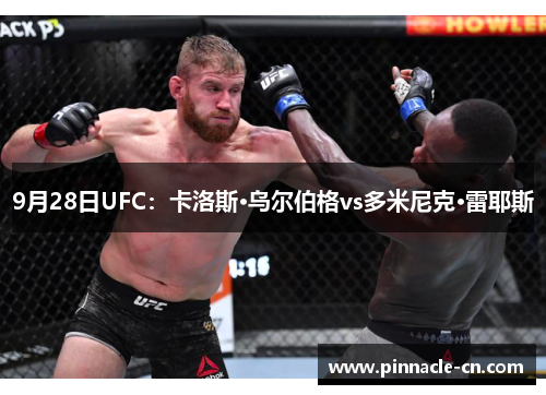 9月28日UFC：卡洛斯·乌尔伯格vs多米尼克·雷耶斯
